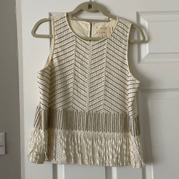 Nicole Miller Beaded Tank - Picture 1 of 4